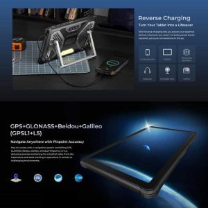 Máy tính bảng OUKITEL RT10 5G, chống nước IP68/IP69K, 12GB+512GB, màn hình 11 inch, Android 15, chip MTK Dimensity 7400X, hỗ trợ hai SIM 31 OUKITEL RT10 5G 6