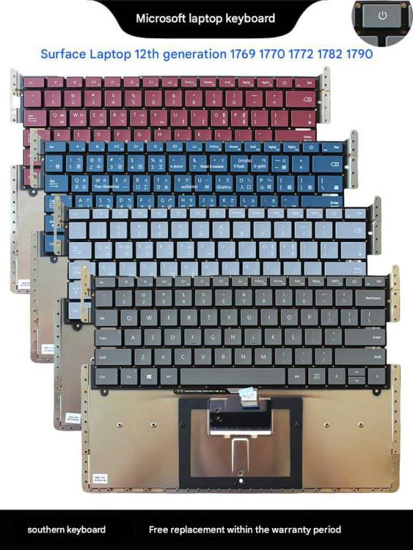 Bàn phím Microsoft Surface laptop 1 2 1769 1770 1772 1790 1782