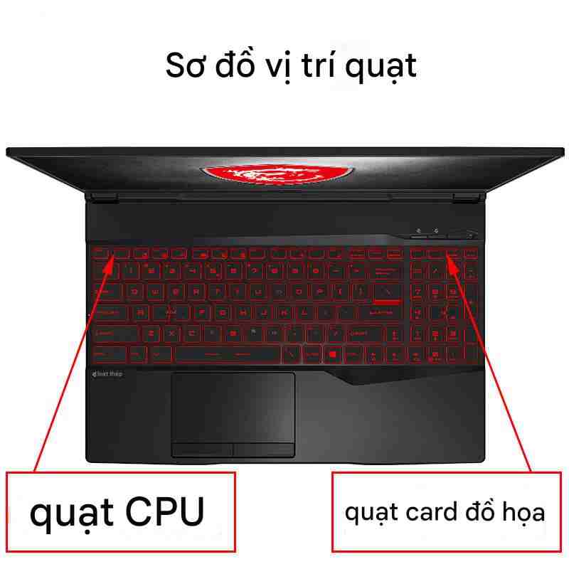 Quạt Dell Alienware 15 R1 R2 P42F 6 Quạt Dell Alienware 15 R1 R2 P42F - Ảnh 4