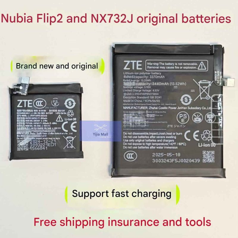 Pin ZTE Nubia Flip2 5G NX732J