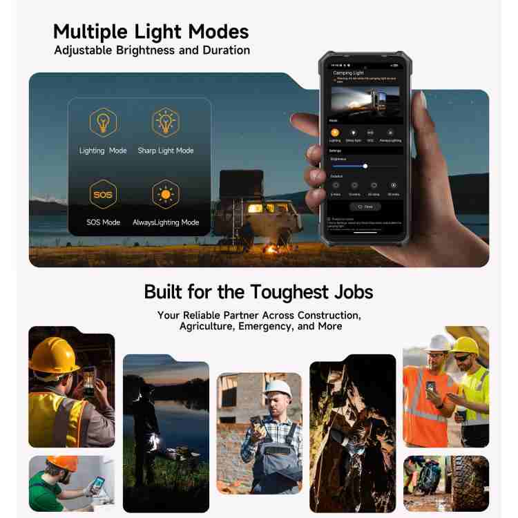 Điện thoại siêu bền Ulefone RugKing 5 Pro, 8GB+256GB, Cảm biến vân tay cạnh bên, Pin 20000mAh, 6.78 inch, Android 16, Chipset Unisoc T7250 Octa Core, Mạng: 4G, NFC, OTG 8 Điện thoại siêu bền Ulefone RugKing 5 Pro, 8GB+256GB, Cảm biến vân tay cạnh bên, Pin 20000mAh, 6.78 inch, Android 16, Chipset Unisoc T7250 Octa Core, Mạng: 4G, NFC, OTG - Ảnh 7