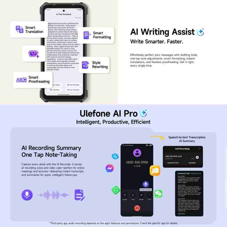 Điện thoại siêu bền Ulefone RugKing 5 Pro, 8GB+256GB, Cảm biến vân tay cạnh bên, Pin 20000mAh, 6.78 inch, Android 16, Chipset Unisoc T7250 Octa Core, Mạng: 4G, NFC, OTG 13 Điện thoại siêu bền Ulefone RugKing 5 Pro, 8GB+256GB, Cảm biến vân tay cạnh bên, Pin 20000mAh, 6.78 inch, Android 16, Chipset Unisoc T7250 Octa Core, Mạng: 4G, NFC, OTG - Ảnh 12