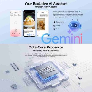 Điện thoại siêu bền Ulefone RugKing 5 Pro, 8GB+256GB, Cảm biến vân tay cạnh bên, Pin 20000mAh, 6.78 inch, Android 16, Chipset Unisoc T7250 Octa Core, Mạng: 4G, NFC, OTG 32 Ulefone RugKing 5 Pro 20