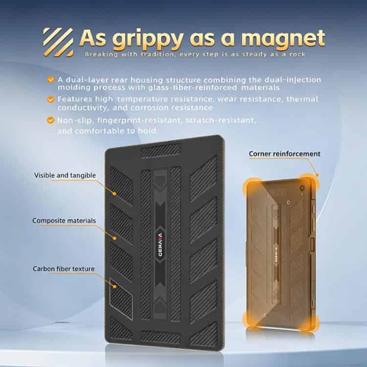 Máy tính bảng CENAVA A109TB 4G IP68 chống nước siêu bền,20000mAh, 8GB+128GB, màn hình 10.95 inch, Android 14, chip MT6789V Octa Core 15 Máy tính bảng CENAVA A109TB 4G IP68 chống nước siêu bền,20000mAh, 8GB+128GB, màn hình 10.95 inch, Android 14, chip MT6789V Octa Core - Ảnh 13