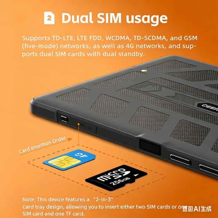 Máy tính bảng CENAVA A109TB 4G IP68 chống nước siêu bền,20000mAh, 8GB+128GB, màn hình 10.95 inch, Android 14, chip MT6789V Octa Core 16 Máy tính bảng CENAVA A109TB 4G IP68 chống nước siêu bền,20000mAh, 8GB+128GB, màn hình 10.95 inch, Android 14, chip MT6789V Octa Core - Ảnh 14