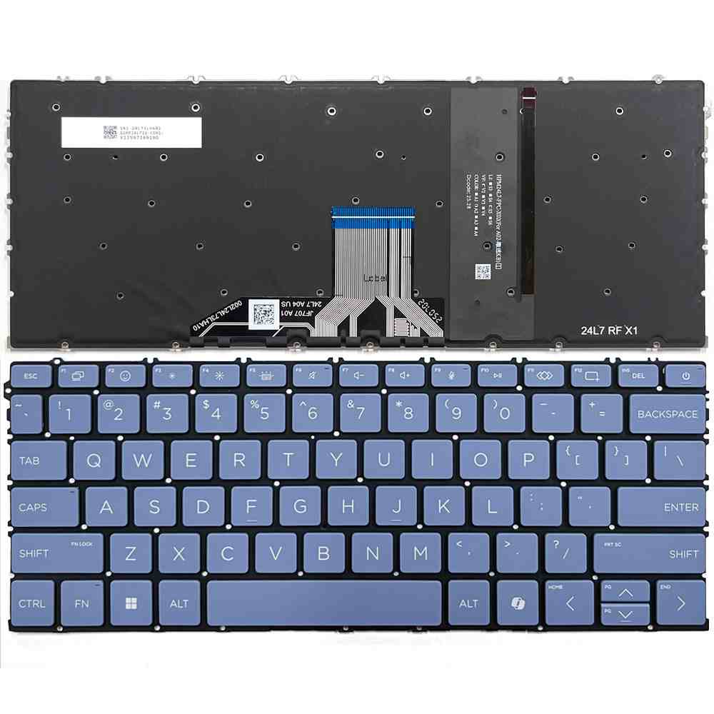 Bàn phím HP OmniBook 14-he 14-fp 14t-fr 16-au 16-bf 16-fb có đèn 3 Bàn phím HP OmniBook 14-he 14-fp 14t-fr 16-au 16-bf 16-fb