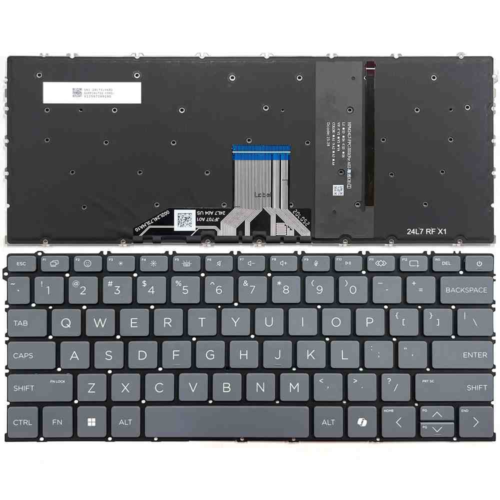Bàn phím HP OmniBook 14-he 14-fp 14t-fr 16-au 16-bf 16-fb có đèn 2 Bàn phím HP OmniBook 14-he 14-fp 14t-fr 16-au 16-bf 16-fb