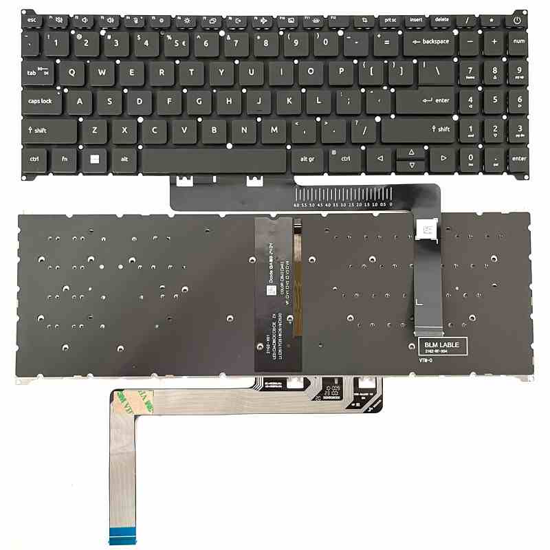 Bàn phím ACER S50-54 A715-76-51G-52 A315-510P N23H4 N22C6 N22Q3 N23C3 N23C8 có đèn 2 Bàn phím ACER S50-54 A715-76-51G-52 A315-510P N23H4 N22C6 N22Q3 N23C3 N23C8