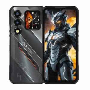 Alternative view of Điện thoại siêu bền Oukitel WP66 5G, 12GB+512GB, 11000mAh, cảm biến vân tay cạnh bên, màn hình 6.6 inch, Android 16.0, chip MTK Dimensity 7025 Octa-Core, NFC, OTG