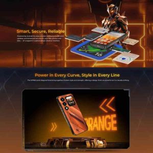 Điện thoại siêu bền Oukitel WP66 5G, 12GB+512GB, 11000mAh, cảm biến vân tay cạnh bên, màn hình 6.6 inch, Android 16.0, chip MTK Dimensity 7025 Octa-Core, NFC, OTG 24 Oukitel WP66 6