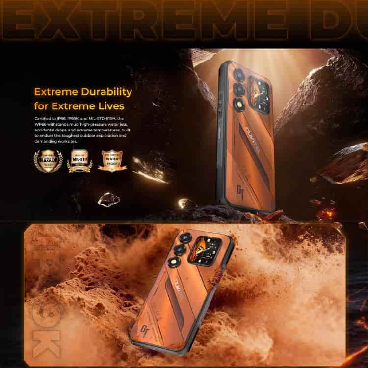 Điện thoại siêu bền Oukitel WP66 5G, 12GB+512GB, 11000mAh, cảm biến vân tay cạnh bên, màn hình 6.6 inch, Android 16.0, chip MTK Dimensity 7025 Octa-Core, NFC, OTG 10 Điện thoại siêu bền Oukitel WP66 5G, 12GB+512GB, 11000mAh, cảm biến vân tay cạnh bên, màn hình 6.6 inch, Android 16.0, chip MTK Dimensity 7025 Octa-Core, NFC, OTG - Ảnh 9
