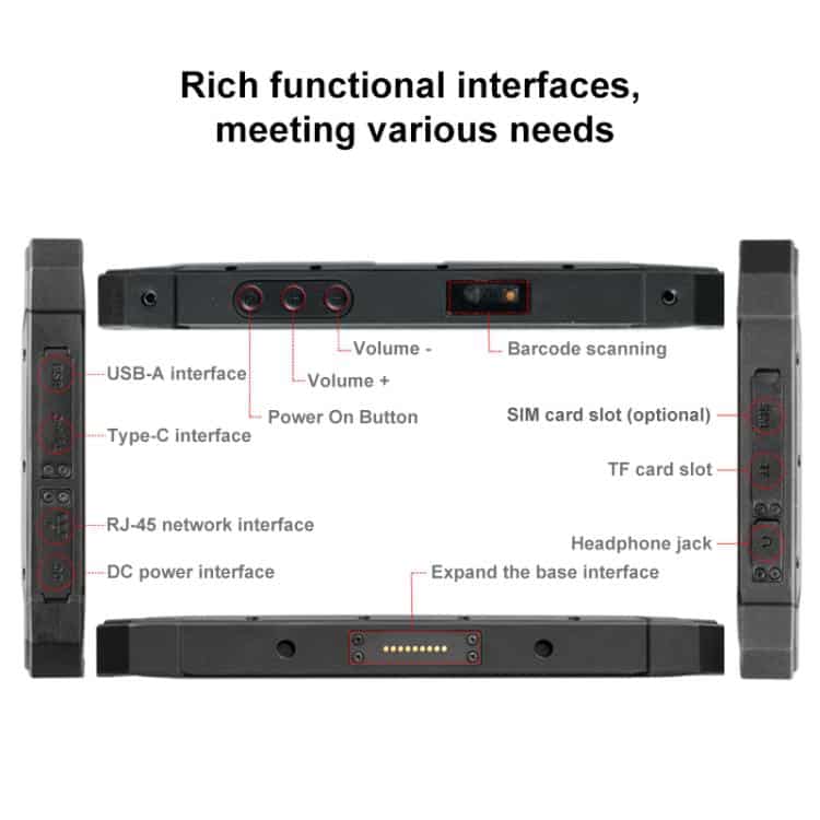 Máy tính bảng PiPo X5 8 inch, chống nước IP67,6GB + 128GB, 3400mAh, Windows 11, bộ xử lý Intel Celeron N4120 lõi tứ 6 Máy tính bảng PiPo X5 8 inch, chống nước IP67,6GB + 128GB, 3400mAh, Windows 11, bộ xử lý Intel Celeron N4120 lõi tứ - Ảnh 5