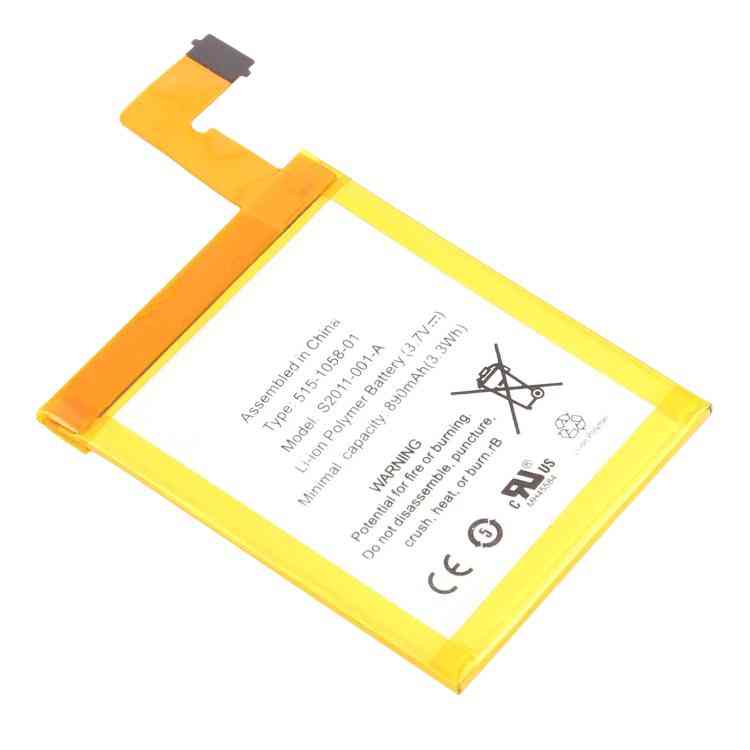 Pin Amazon Kindle 4/5/6 D01100 S2011-001-A 890mAh 2 Pin Amazon Kindle 4/5/6 D01100 S2011-001-A