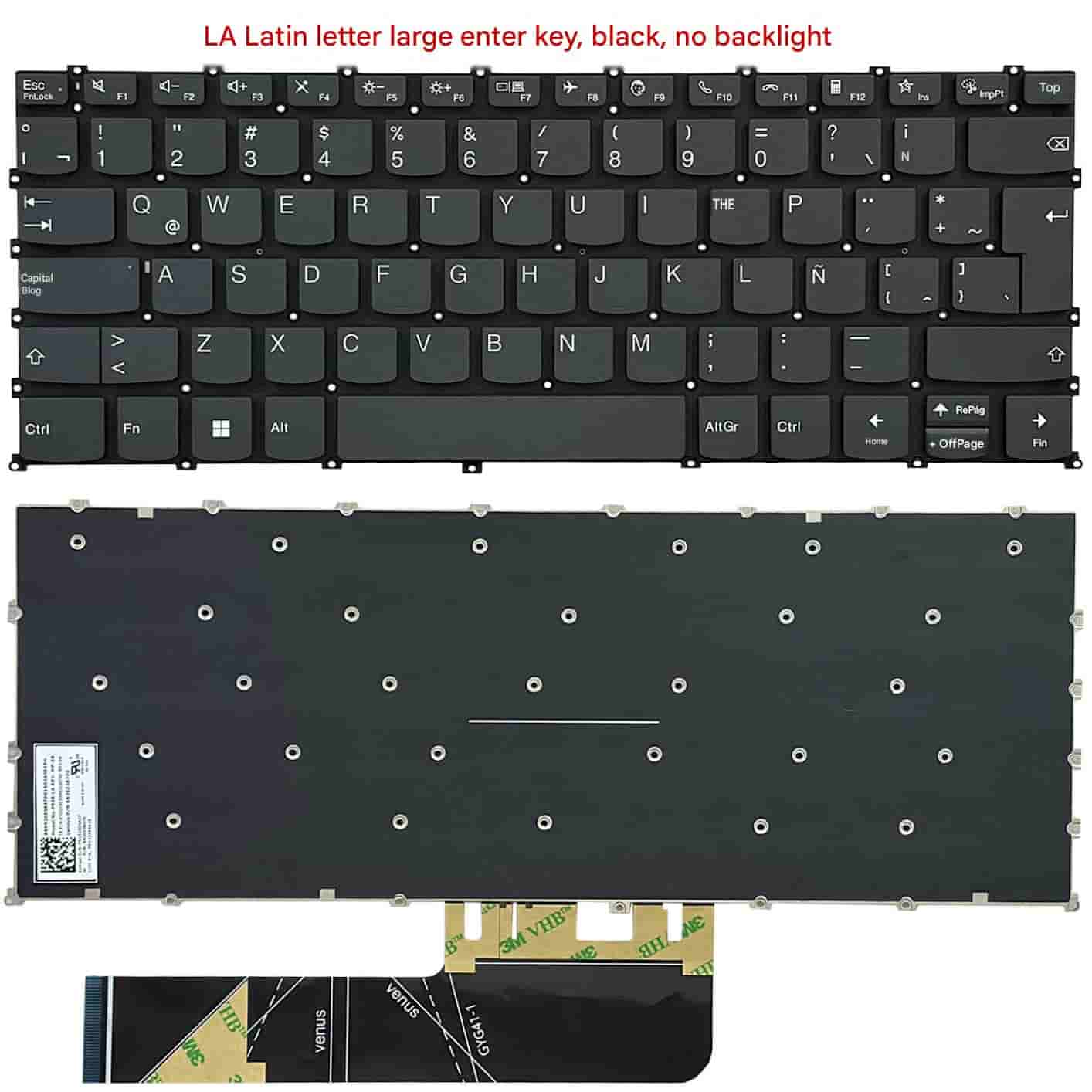 Bàn phím Lenovo ThinkBook 14 14P 14S G2 G3 ITL ARE ACH ACL có đèn 5 Bàn phím Lenovo ThinkBook 14 14P 14S G2 G3 ITL ARE ACH ACL có đèn - Ảnh 3