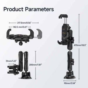 Giá đỡ điện thoại/máy tính bảng Ulefone UAN02 Armor Mount Max dành cho ô tô 22 Ulefone UAN02 Armor Mount Max 14