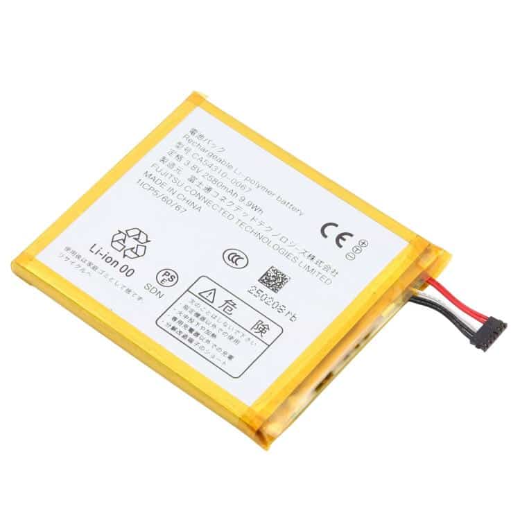 Pin Fujitsu Arrows M03 M04 F-04K CA54310-0067 2580mAh dành cho máy ảnh 2 Pin Fujitsu Arrows M03 M04 F-04K CA54310-0067