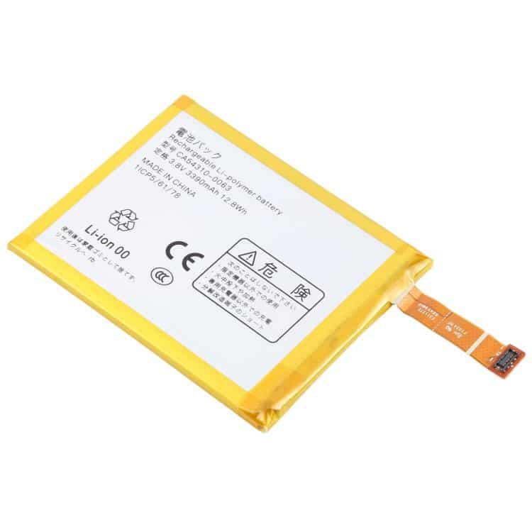 Pin Fujitsu Arrows NX F-02H CA54310-0063 3390mAh máy in 3D 3 Pin Fujitsu Arrows NX F-02H CA54310-0063