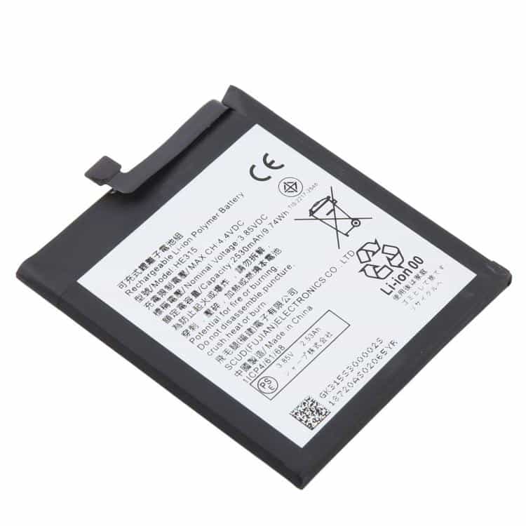 Pin Sharp Aquos 315 HE315 2530mAh 3 Pin Sharp Aquos 315 HE315