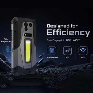 Điện thoại máy chiếu 8849 Unihertz Tank 5 5G Projector bền bỉ,17600mAh, 18GB+512GB,Laser đo khoảng cách, cảm biến vân tay cạnh bên, camera chụp đêm, màn hình 6.73 inch, Android 16, MediaTek MT6989 Dimensity 9400e Octa Core, NFC 36 Unihertz 8849 Tank 5 14